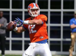 McElwain: No. 22 Florida to start Appleby vs South Carolina