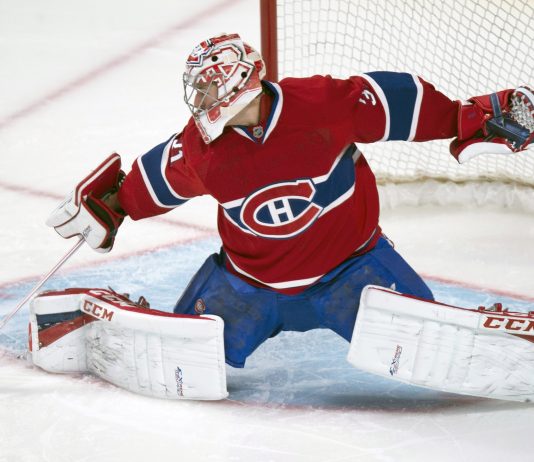 Byron scores late; Price, Canadiens beat Bruins 3-2