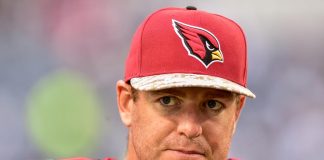 Big change in offensive line behind Cardinals’ Palmer