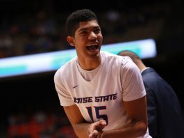 Hutchison leads Boise State past Northwest U, 85-46