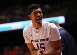 Hutchison leads Boise State past Northwest U, 85-46