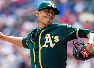 RHP Chavez can earn $2.5M in starts bonuses with Angels