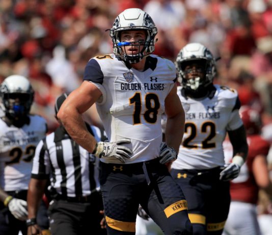 Kent State suspends star safety Nate Holley