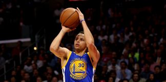 Sweet shot: Stephen Curry hits NBA-record 13 3-pointers