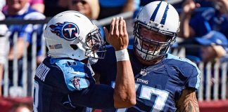 Titans left tackle Lewan ejected for contact with official