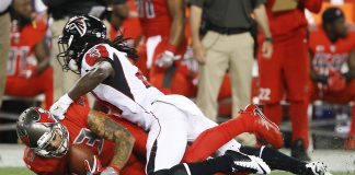 Falcons missing 3 starters for Sunday’s game at Eagles