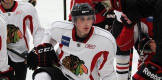 Blackhawks F Tyler Motte sidelined by lower body injury