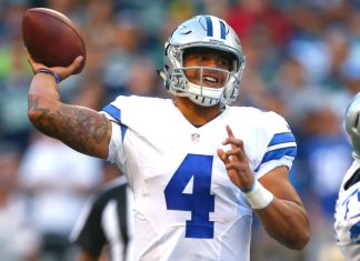 Prescott strong arm even running as Cowboys win 10th in row