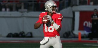 AP Top 25: Ohio St, Louisville rise after surprise Saturday