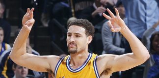Thompson has 60 points in 3 quarters, Warriors beat Pacers