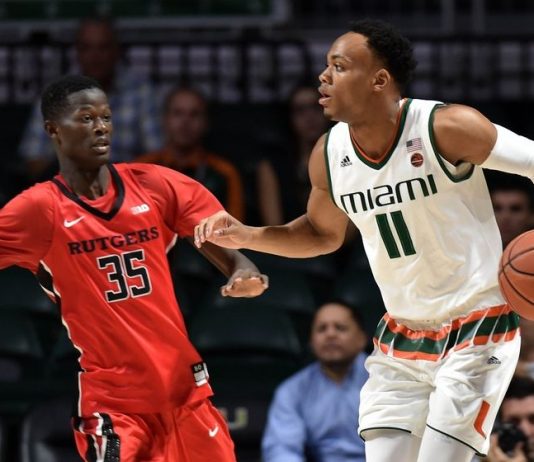 Brown’s triple double leads Miami to 82-46 win over SC St.