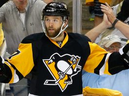 Rust hat trick leads Penguins to 8-5 win vs. Senators