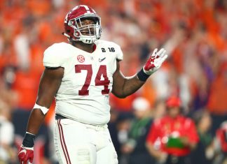 Alabama’s Cam Robinson wins Outland Trophy