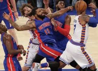 Pistons center Andre Drummond fined $15,000 by NBA