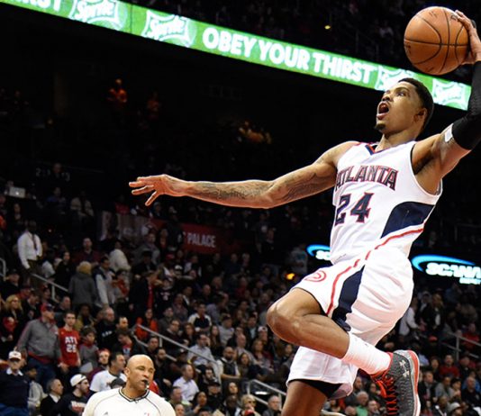 Hawks G Kent Bazemore out at least 2 games with sore knee