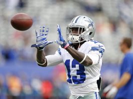 Cowboys returner Whitehead out vs Giants for rules violation