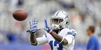 Cowboys returner Whitehead out vs Giants for rules violation