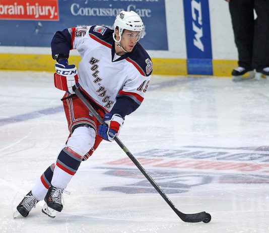 Rangers recall Marek Hrivik from minors