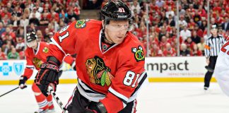 Hossa’s OT winner lift Blackhawks over Devils