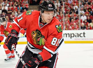 Hossa’s OT winner lift Blackhawks over Devils