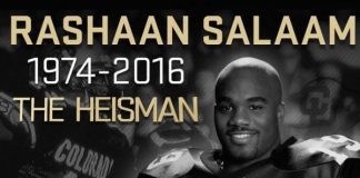 Heisman winner Salaam found dead in Colorado park