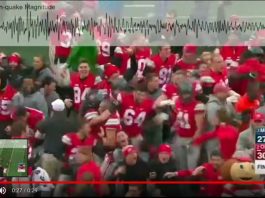 Quake scale: Ohio St win vs Michigan rocked stadium the most
