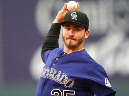 Chad Bettis now cancer-free, prepares for spring training