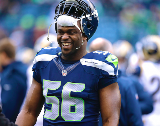 Coming off best season, Seahawks’ Avril to face former team