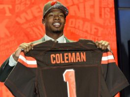 Browns WR Corey Coleman denies involvement in fight