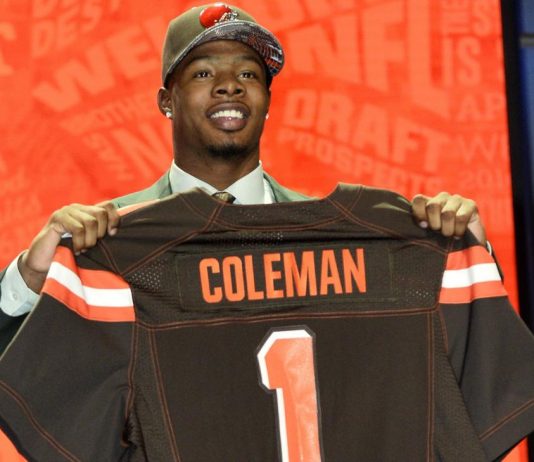 Browns WR Corey Coleman denies involvement in fight