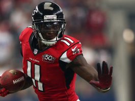Falcons WR Julio Jones misses practice with toe injury