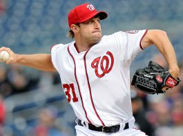 Nats say Scherzer has pitching finger injury, to miss WBC