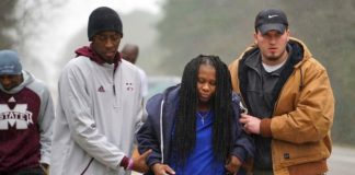 Mississippi State team helps woman after car accident