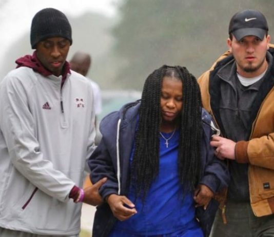 Mississippi State team helps woman after car accident
