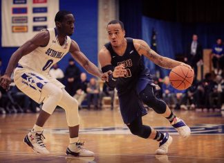 Fairleigh Dickinson withstands Bryant rally in 87-84 win