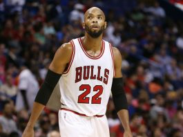 Bulls F Taj Gibson sidelined by left ankle soreness