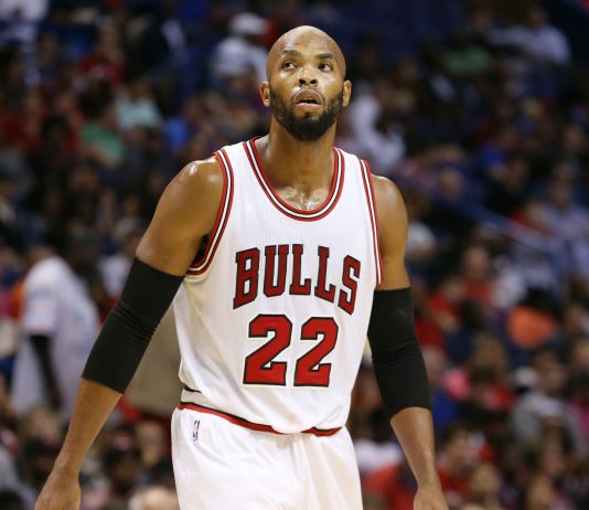 Bulls F Taj Gibson sidelined by left ankle soreness