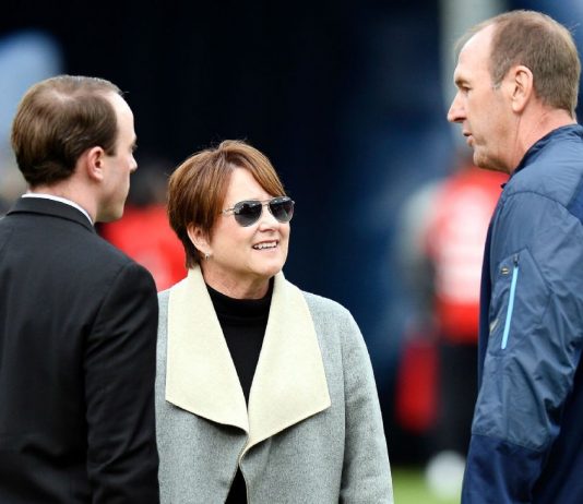 Titans celebrate with fans, set playoffs as goal