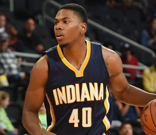 The Latest: Robinson wins dunk contest, caps Saturday events