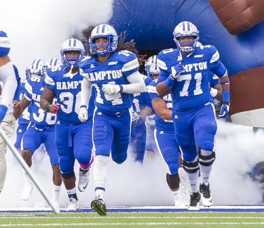 Hampton, Delaware State to meet in Nation’s Football Classic