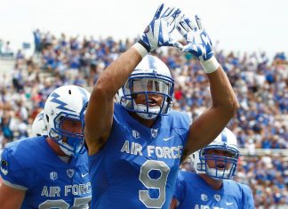 Jalen Robinette both a cadet and NFL hopeful