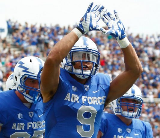 Jalen Robinette both a cadet and NFL hopeful