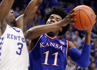 Kansas star Jackson charged with criminal damage