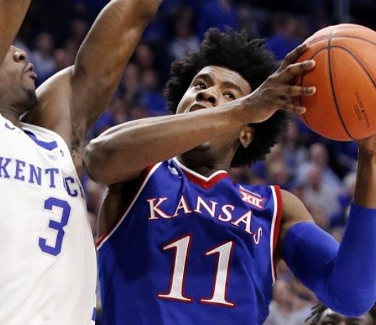 Kansas star Jackson charged with criminal damage