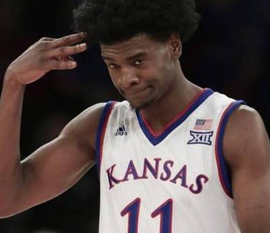 Kansas star Jackson charged with criminal damage