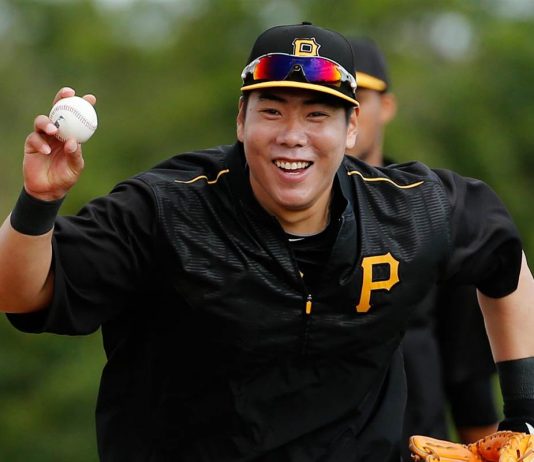 Pirates’ Kang attends trial over drink driving charges