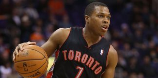 Raptors guard Kyle Lowry sidelined by right wrist injury