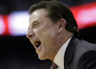 UNC: fan ejected after exchange with Louisville’s Pitino