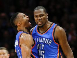 Russ and KD provided an All-Star highlight