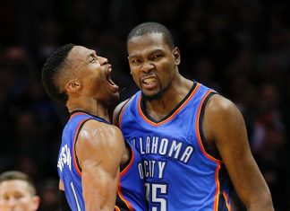Russ and KD provided an All-Star highlight